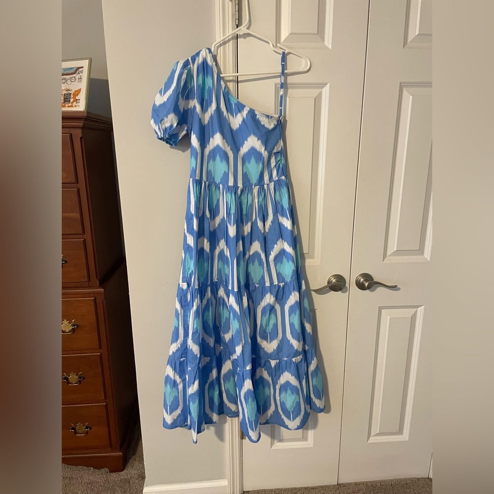 Oliphant Blue and White Dress XS